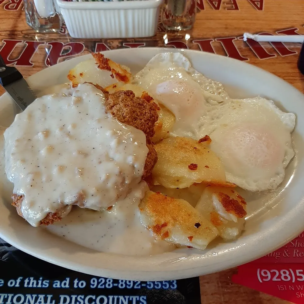 Chicken Fried Steak and Eggs